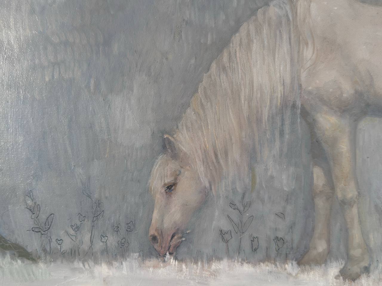 "Horse" original painting